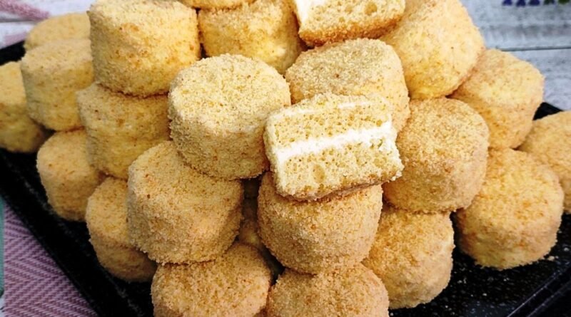 Пирожное "Неженка" на сметане. Как в детстве: бюджетно, вкусно и просто