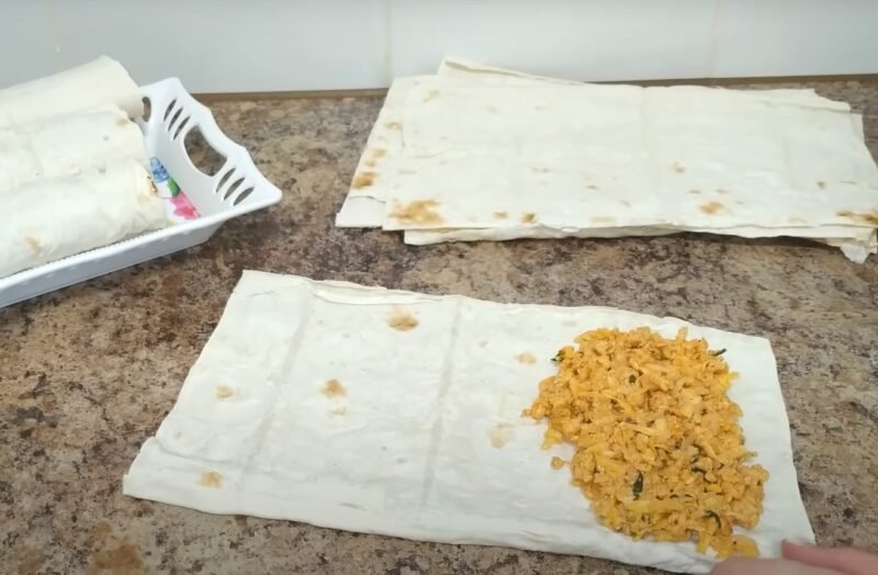 Из тонкого лаваша необыкновенная вкуснятина. Сытные блинчики за 25 минут