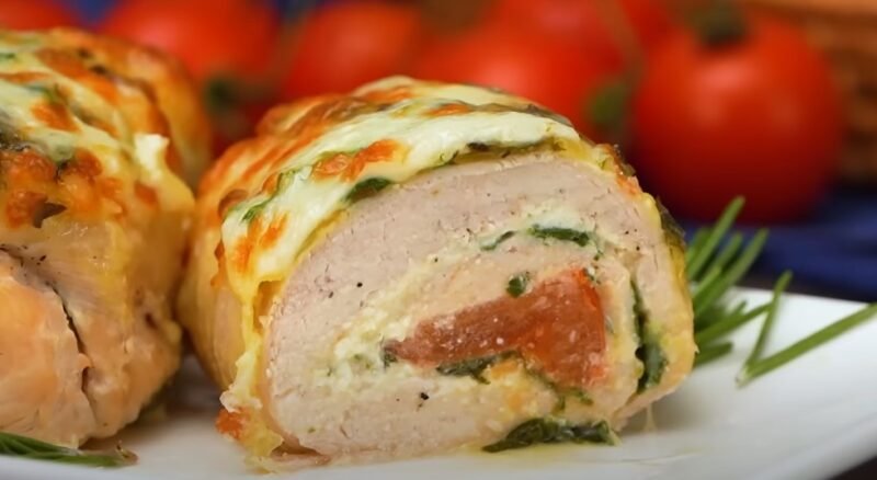 Знаменитые рулеты из курицы. Муж на ужин просит только их: сытное и вкусное блюдо