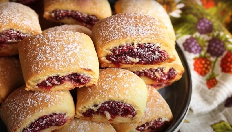Доставайте ягоды из морозилки. Рецепт очень вкусного печенья к чаю