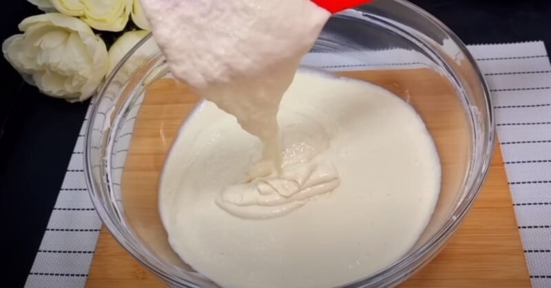 Просто смешиваю капусту с кефиром. Еврейские драники - вкуснее в жизни не ела