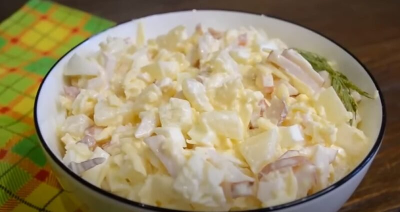 Молниеносно улетает со стола. Сытный и вкусный салат: на праздник готовим только его