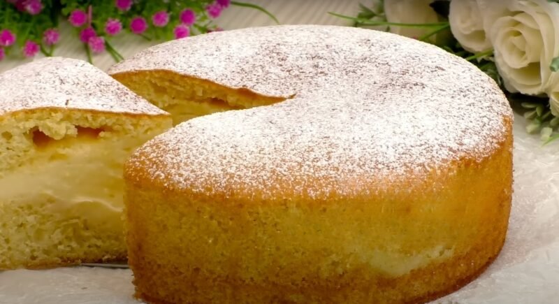 Лимонный торт за 15 минут. Воздушное наслаждение: просто и очень вкусно