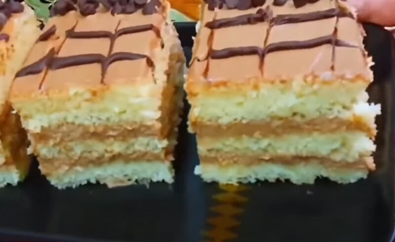 Торт Маша за 15 минут. Он просто тает во рту: невероятно вкусный и красивый