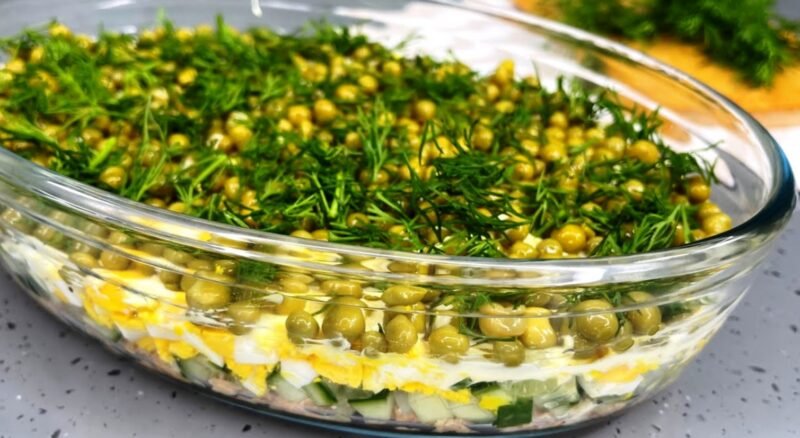 Мой "ходовой" салат за 5 минут: выручает всегда. Вкусный и сочный