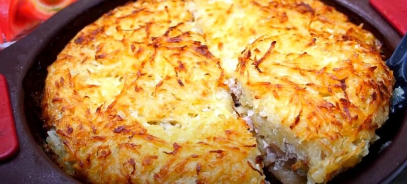 Раньше так готовила бабушка. "Харя" - картофельная запеканка с фаршем