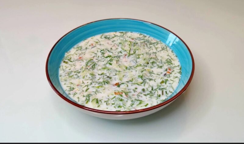 Окрошка "По Болгарски". Без мяса и колбасы, а выходит гораздо вкуснее: рецепт за 10 минут
