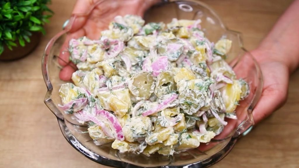 Быстрый и вкусный немецкий салат: никогда не устану готовить
