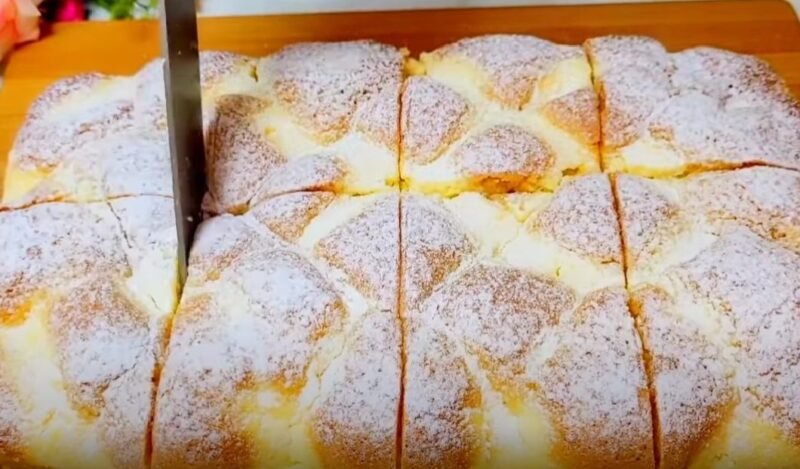 Рецепт "Золотого" пирога. Удачный вариант: гости съедают по 2 куска и просят добавки