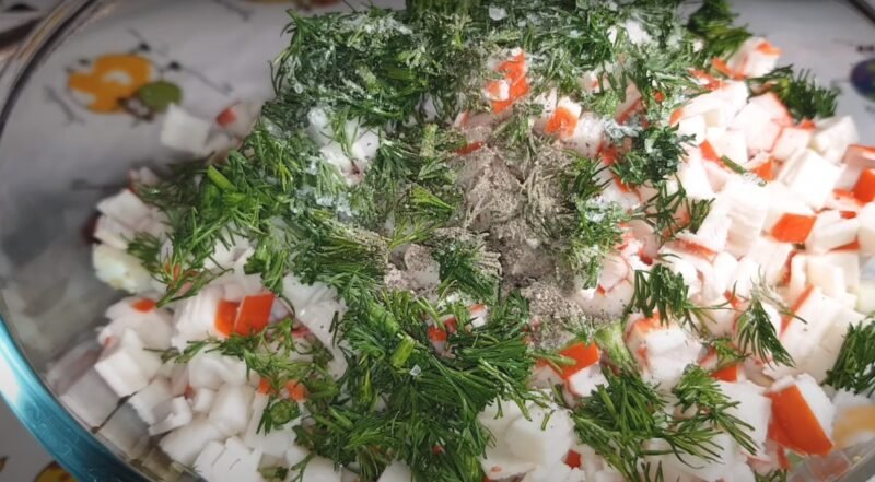 Салат на праздничный стол: легкий - быстрый - вкусный. Простой летний рецепт