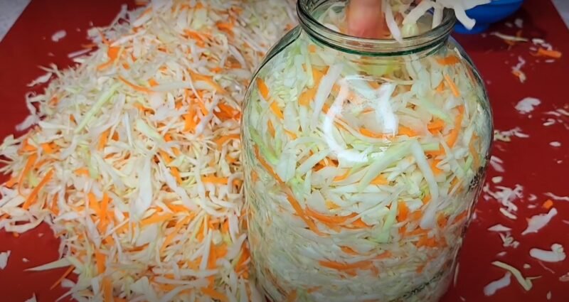 Квашеная капуста в банках. Самый лучший рецепт: 3 дня и готова