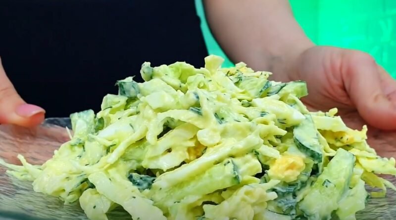 Такое блюдо можно готовить хоть каждый день. Салат из капусты «Стройняшка» - ем и не поправляюсь