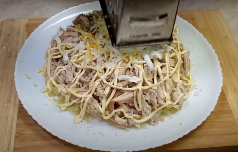 Салат "Лебединый пух". Нежный и воздушный: сразу видно, что это вкусно