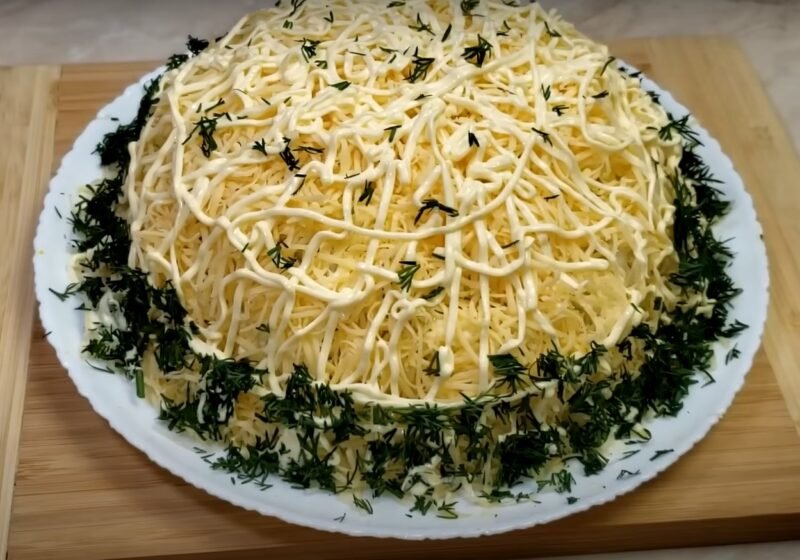 Салат "Лебединый пух". Нежный и воздушный: сразу видно, что это вкусно