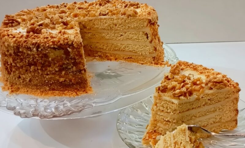 Торт “Мадонна” - рецепт проверенный временем. Вкус из детства, который не забывается!