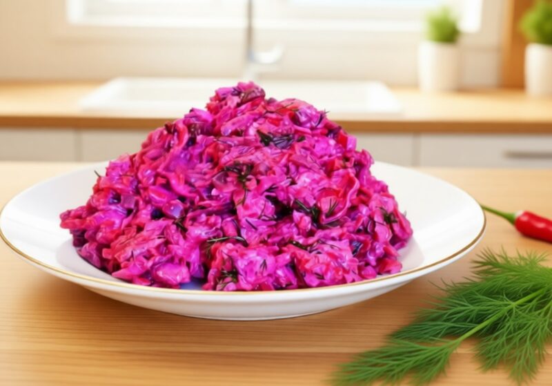 Сытно, просто и вкусно: салат из свеклы, который моя семья требует готовить каждую неделю. Успех обеспечен!