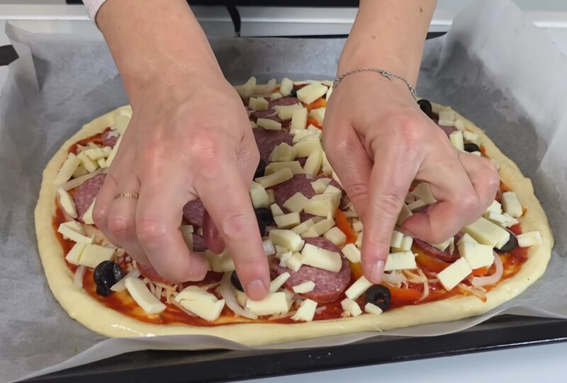 Готовится быстрее, чем доставляют! Сочная пицца за 15 минут: без дрожжей, яиц и раскатки